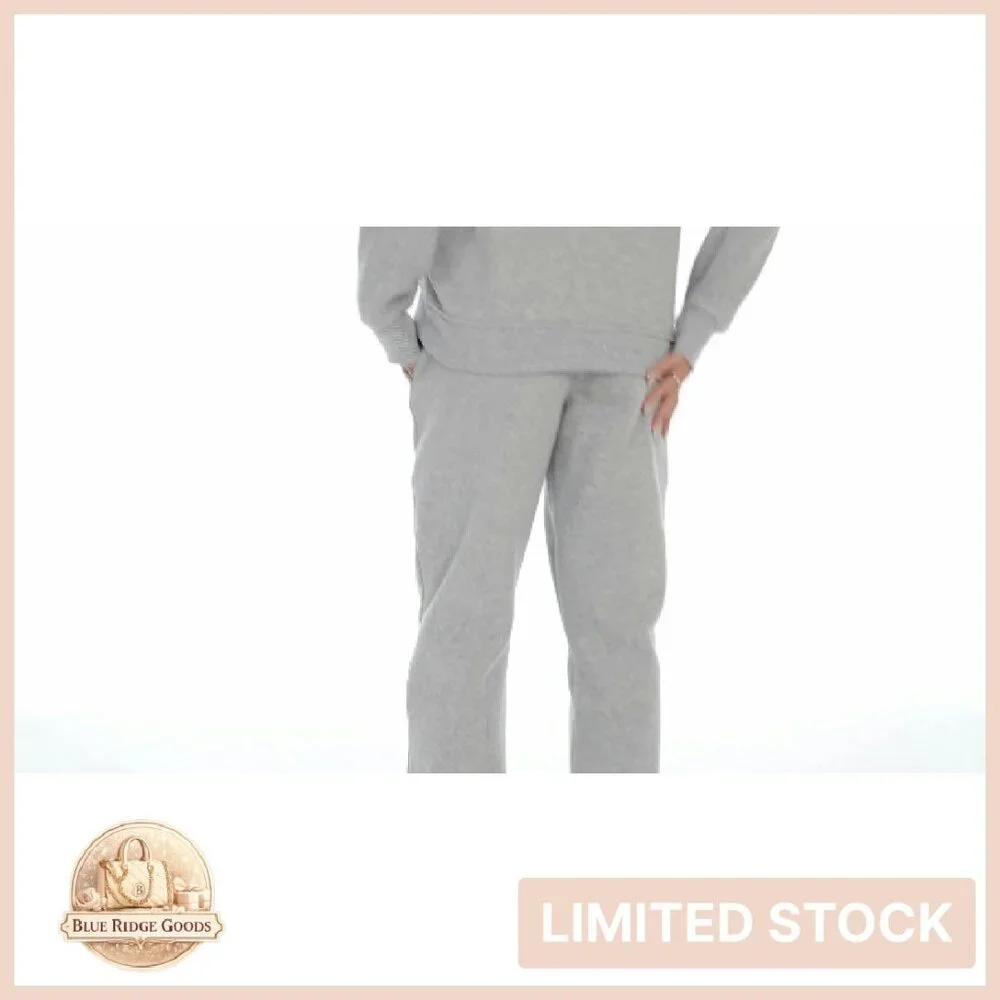 Fleece Half Zip Pullover Lounge Set Oversized Comfy Y2K Chic Sweatsuit - Picture 8 of 8